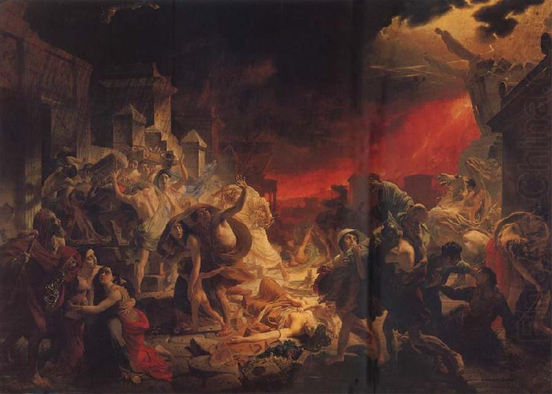 The Last Day of Pompeii, Karl Briullov